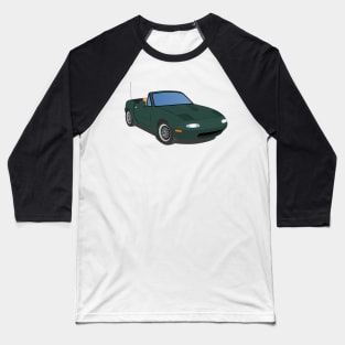 Green Miata Baseball T-Shirt